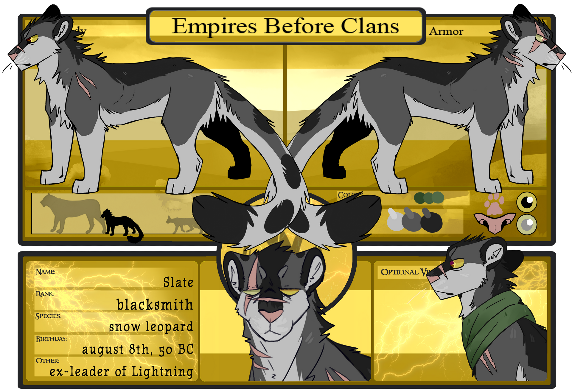 Slate Character Character Directory by Nythero on DeviantArt