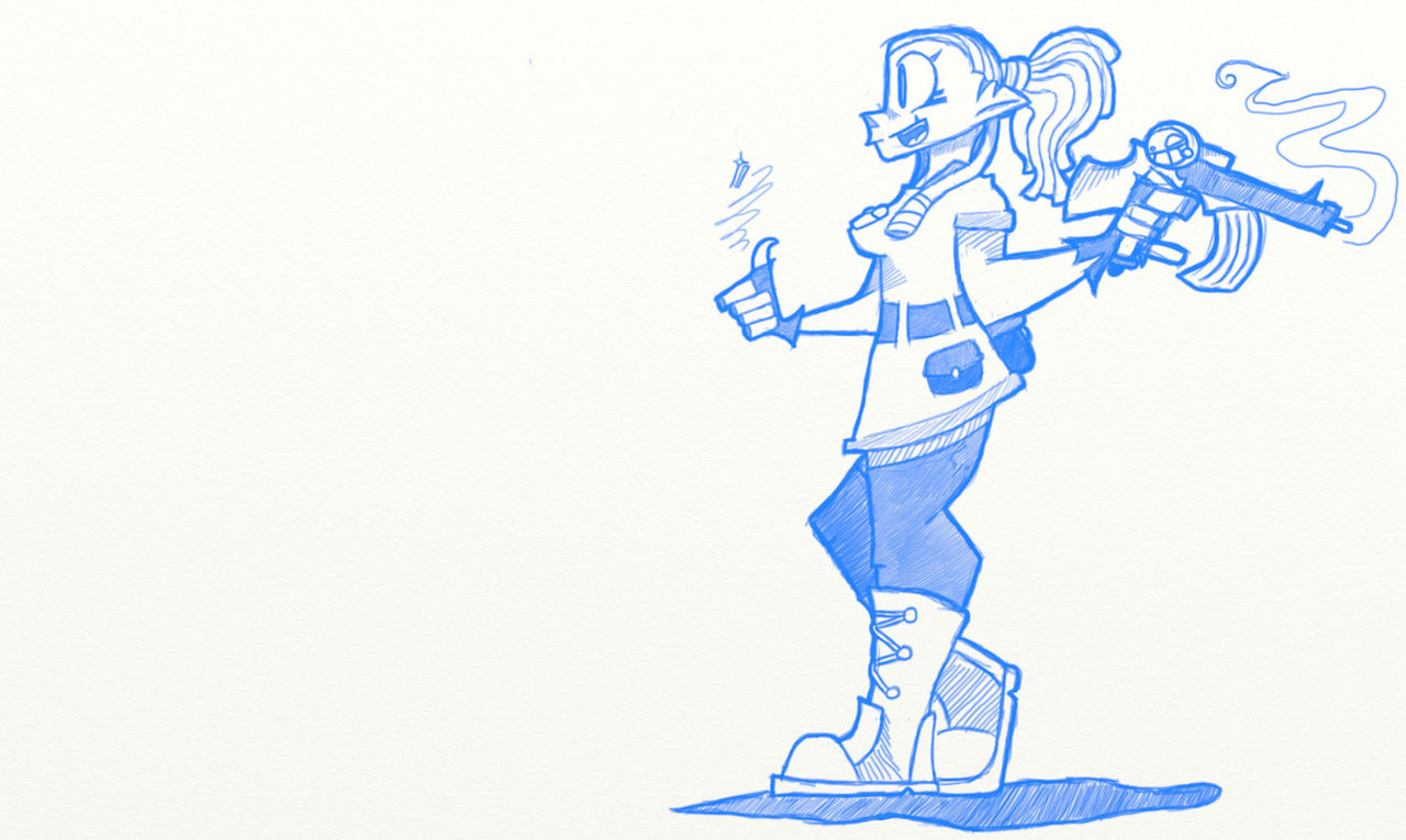 Engineering Elf female engineer elf by hyenawolf147 on DeviantArt