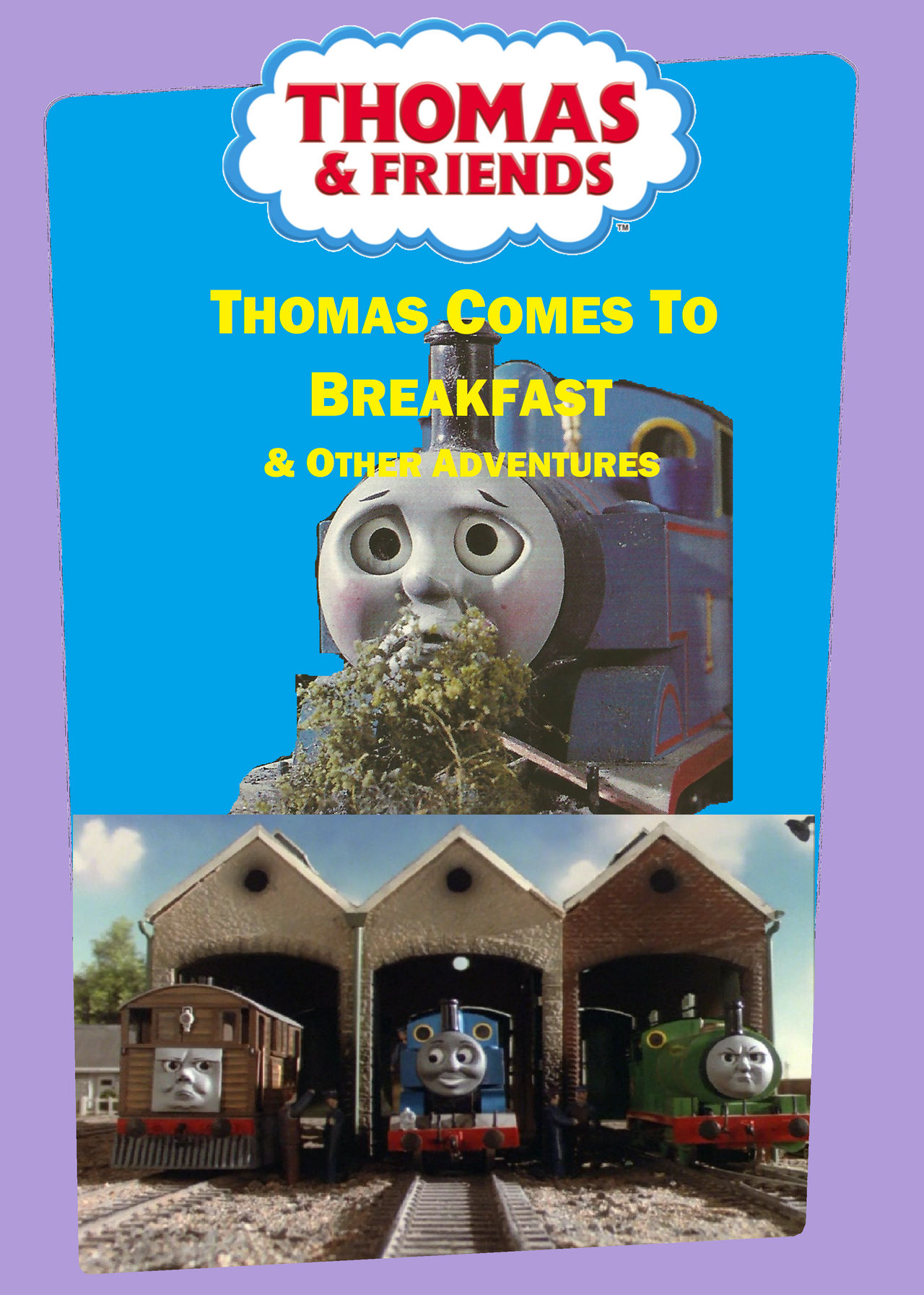 Thomas Comes to Breakfast Custom Cover by MillieFan92 on DeviantArt