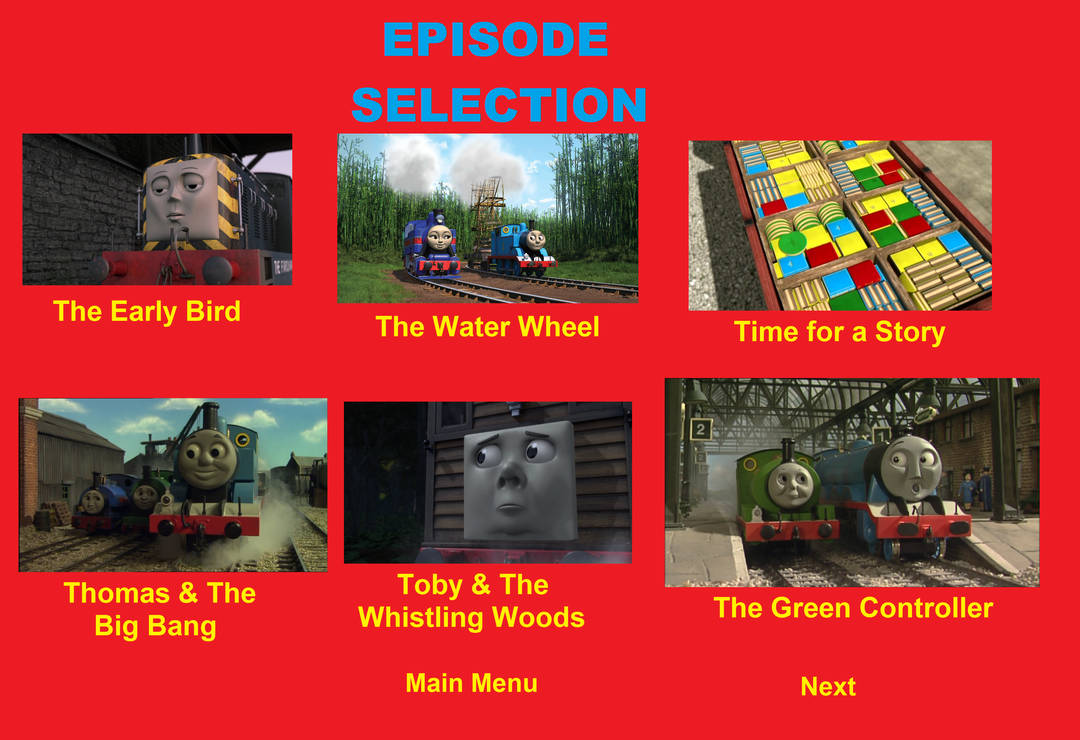 The Very Worst of Thomas and Friends Disc 1 Menu 1 by MillieFan92 on ...