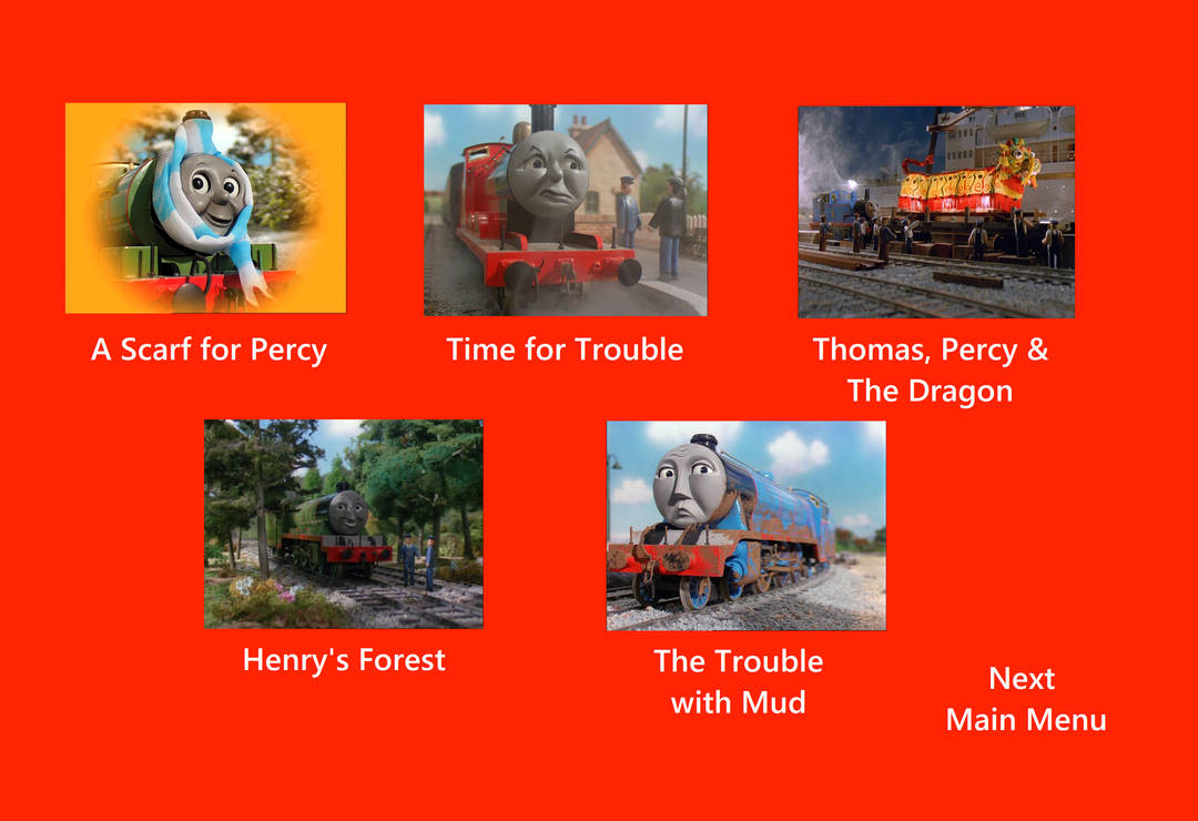 Thomas' Splendid Collection Disc 1 Menu 1 by MillieFan92 on DeviantArt