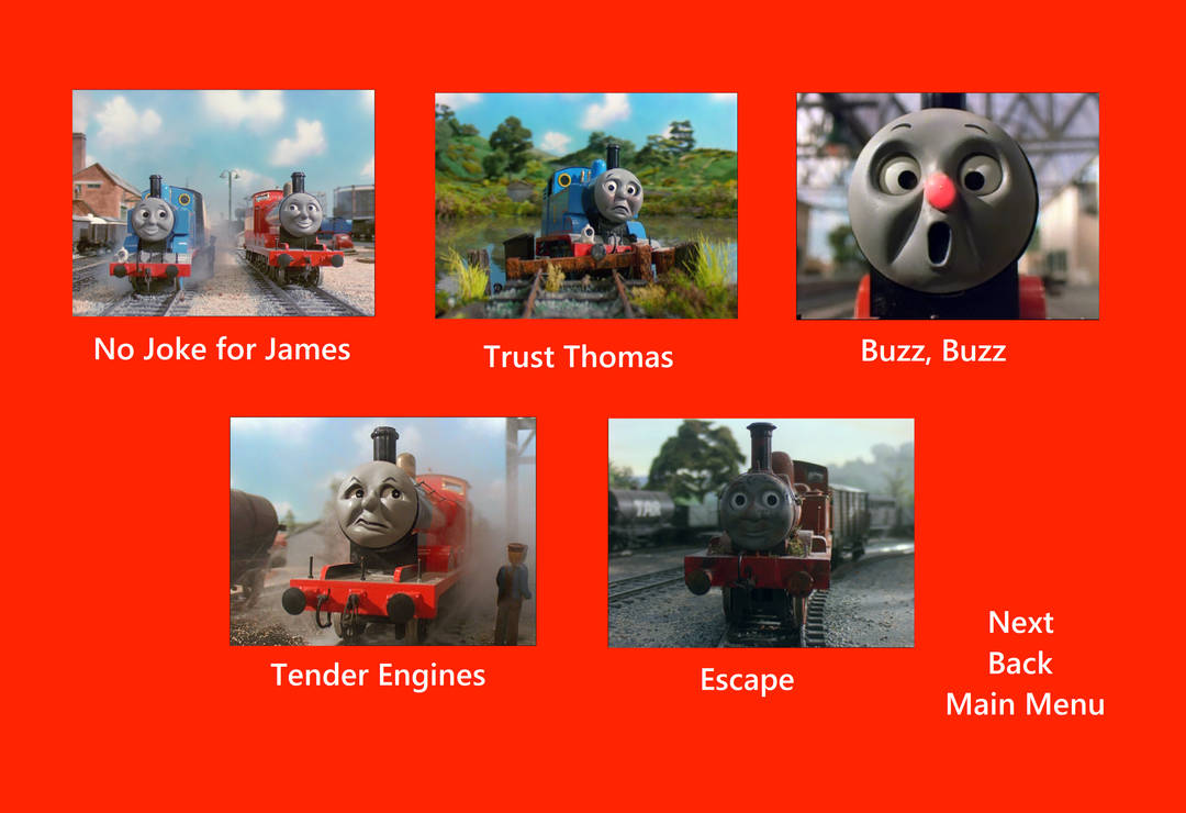 Thomas' Splendid Collection Disc 1 Menu 2 by MillieFan92 on DeviantArt