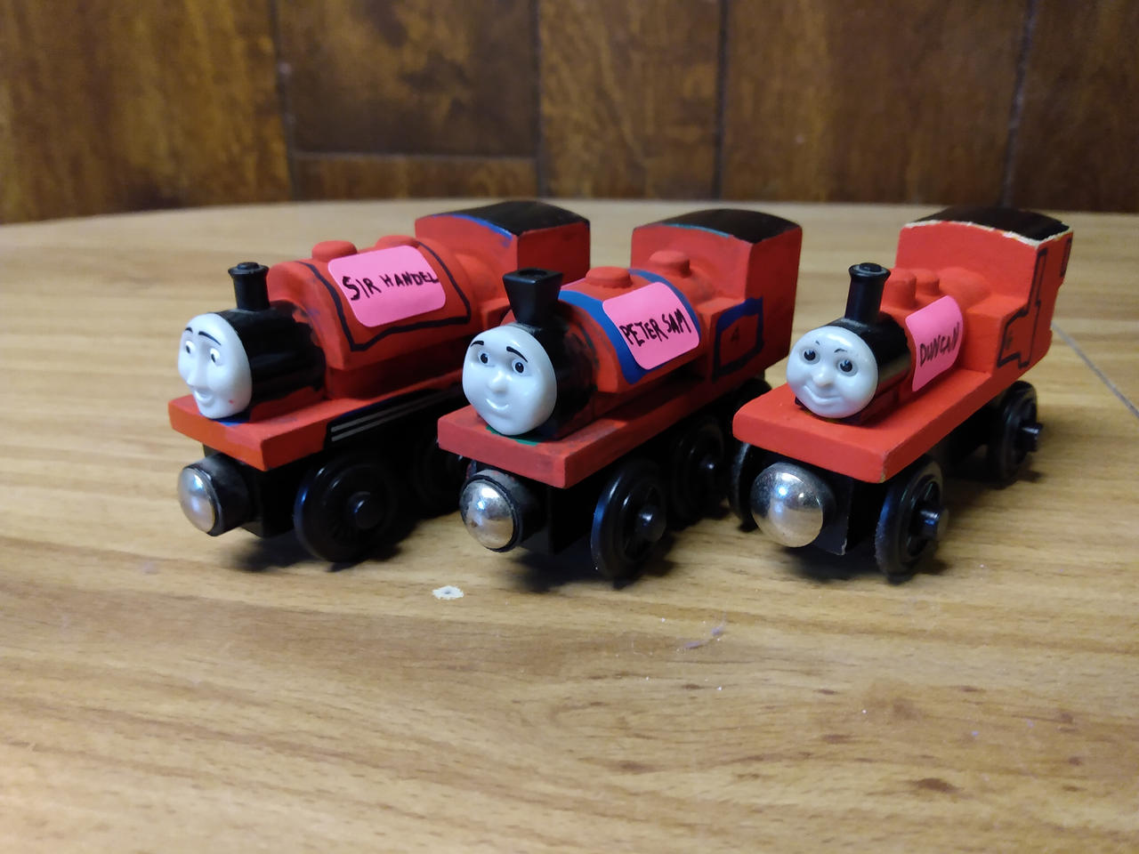 Custom WR Sir Handel, Peter Sam and Duncan (RWS) by MillieFan92 on ...