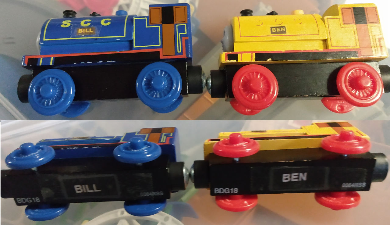 Custom Blue Bill and Yellow Ben Models by MillieFan92 on DeviantArt
