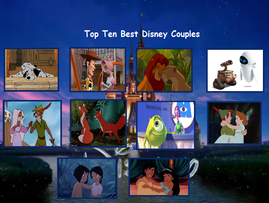 Disney Duo Deviantart Top 10 Best Disney Couples by MillieFan92 on DeviantArt