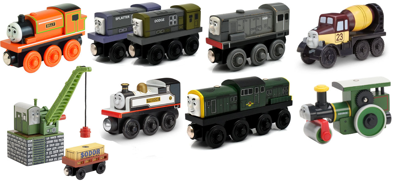 Cancelled CGI Characters Wooden Railway Pack by MillieFan92 on DeviantArt