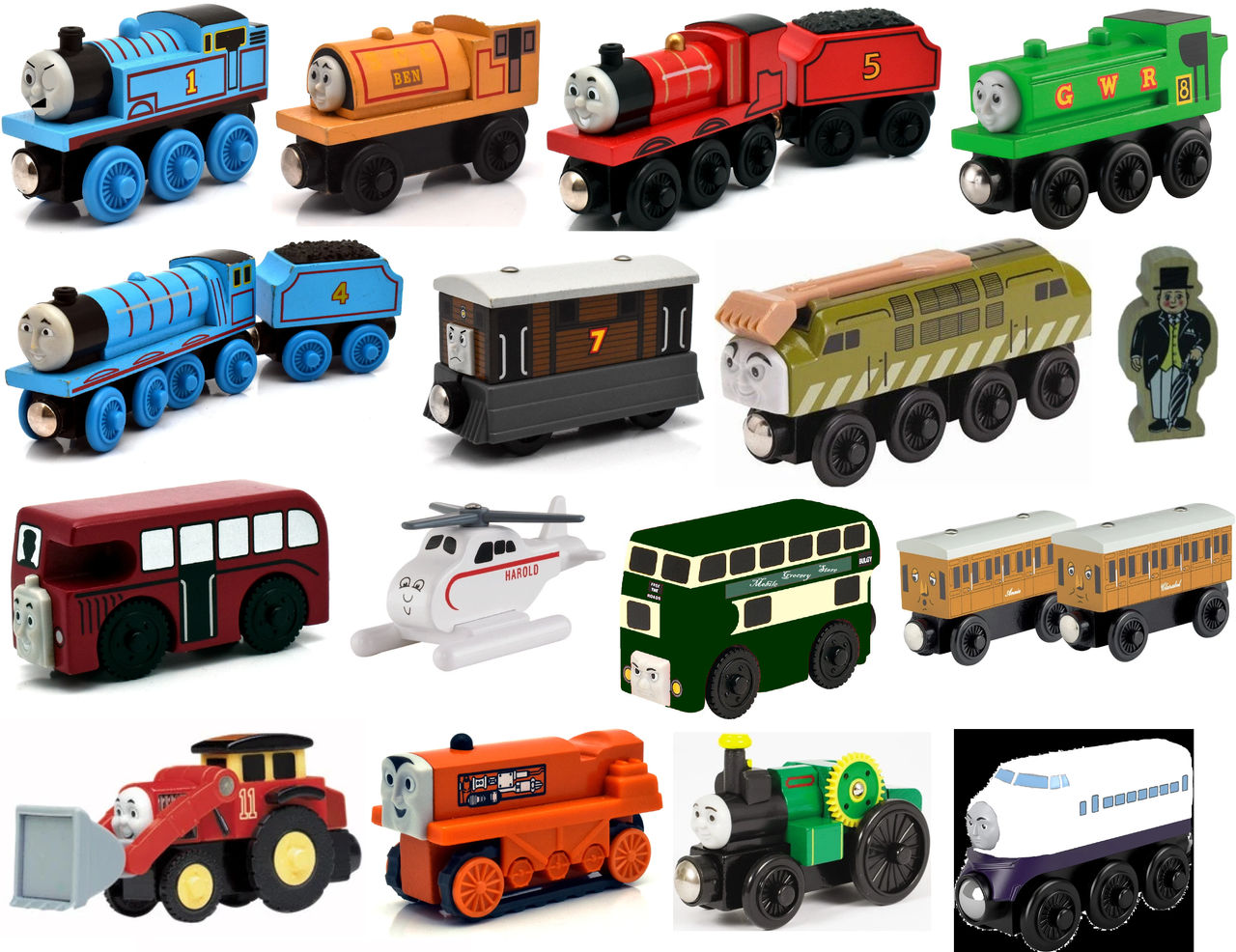 Thomas Blows His Stack Wooden Railway Pack by MillieFan92 on DeviantArt