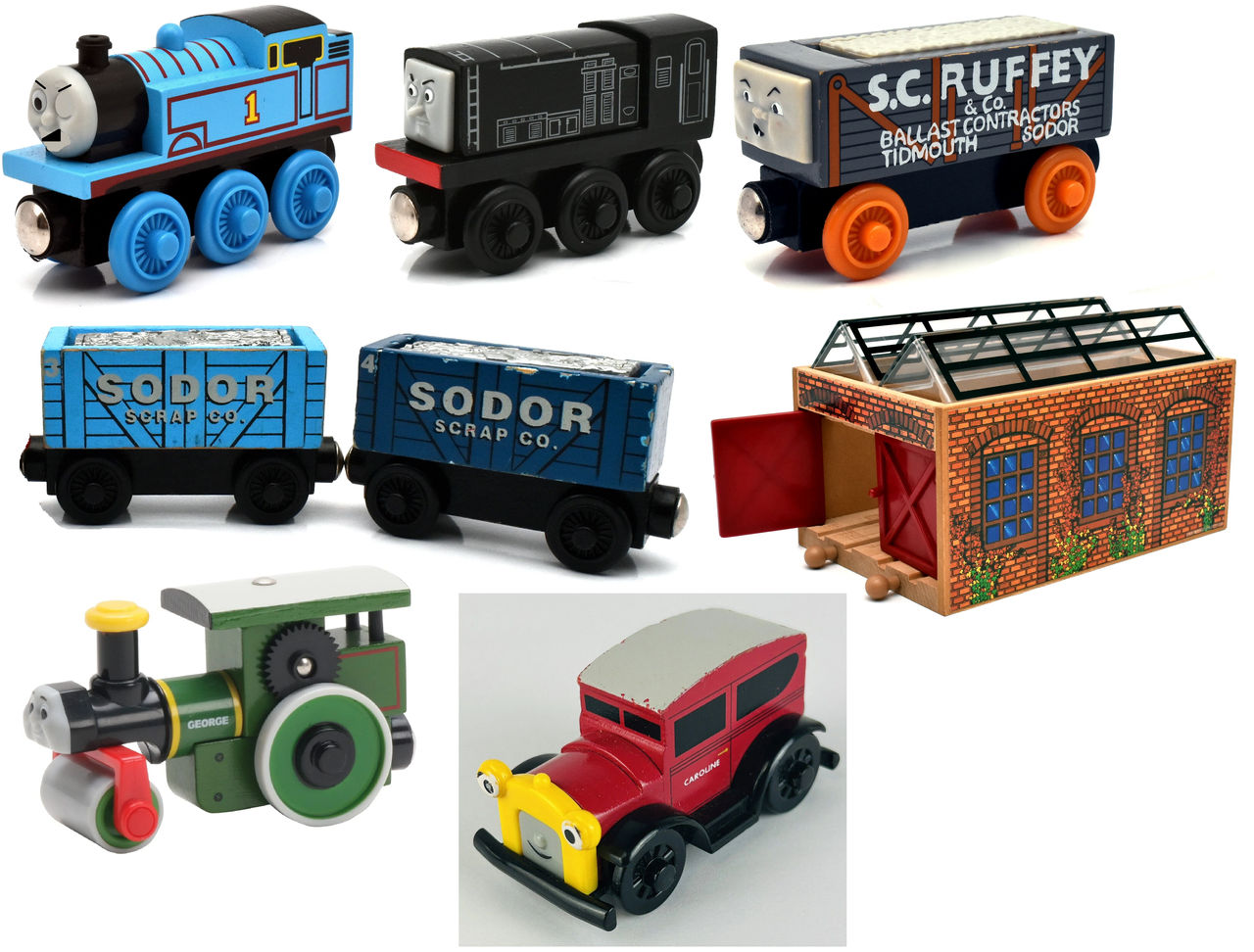 Thomas Stack Thomas Blows His Stack Wooden Railway Story Set by MillieFan92 on ...