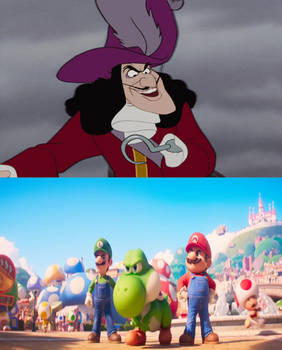 Mario, Luigi and Yoshi vs. Captain Hook