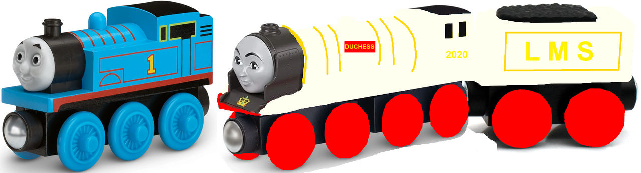 Thomas x Duchess Wooden Railway Pack