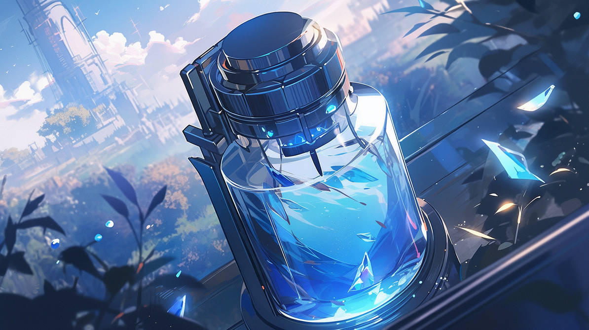 Xp Potion Blue blue potion by YoshiAIart on DeviantArt
