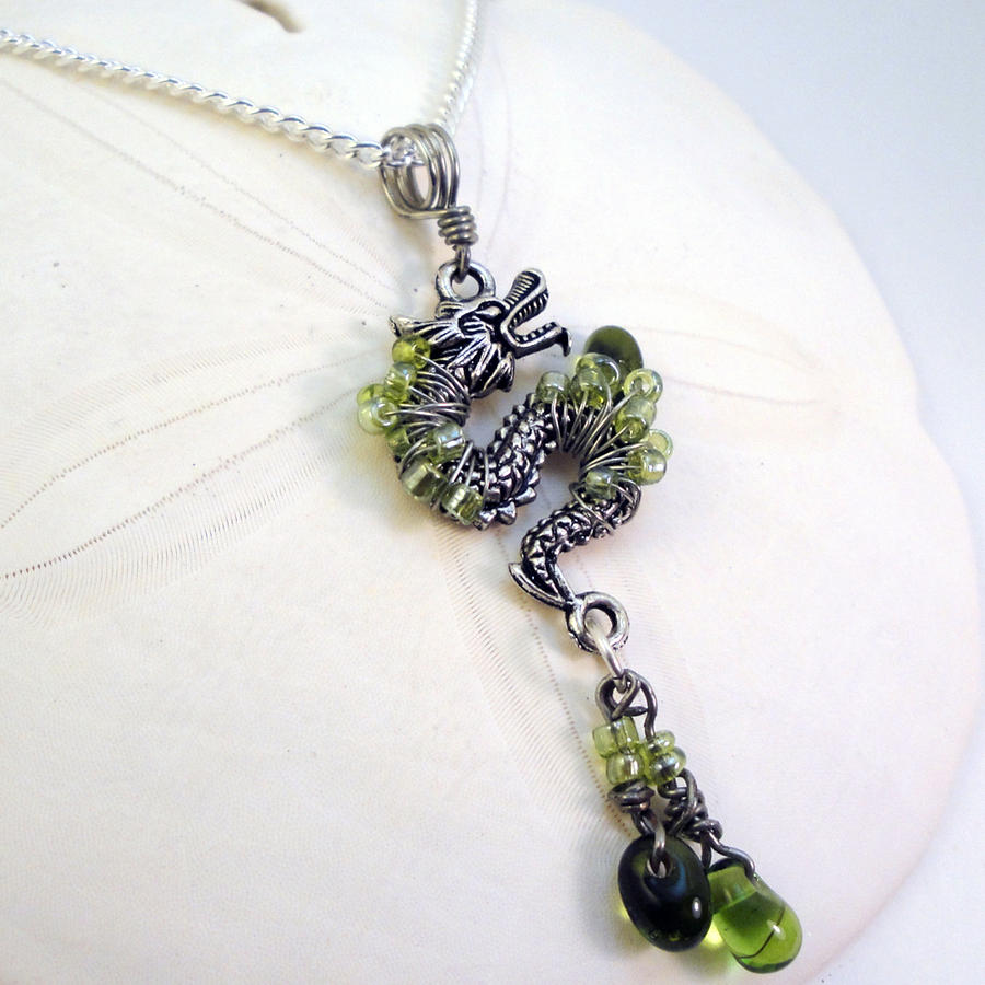 Green Dragon Pendant