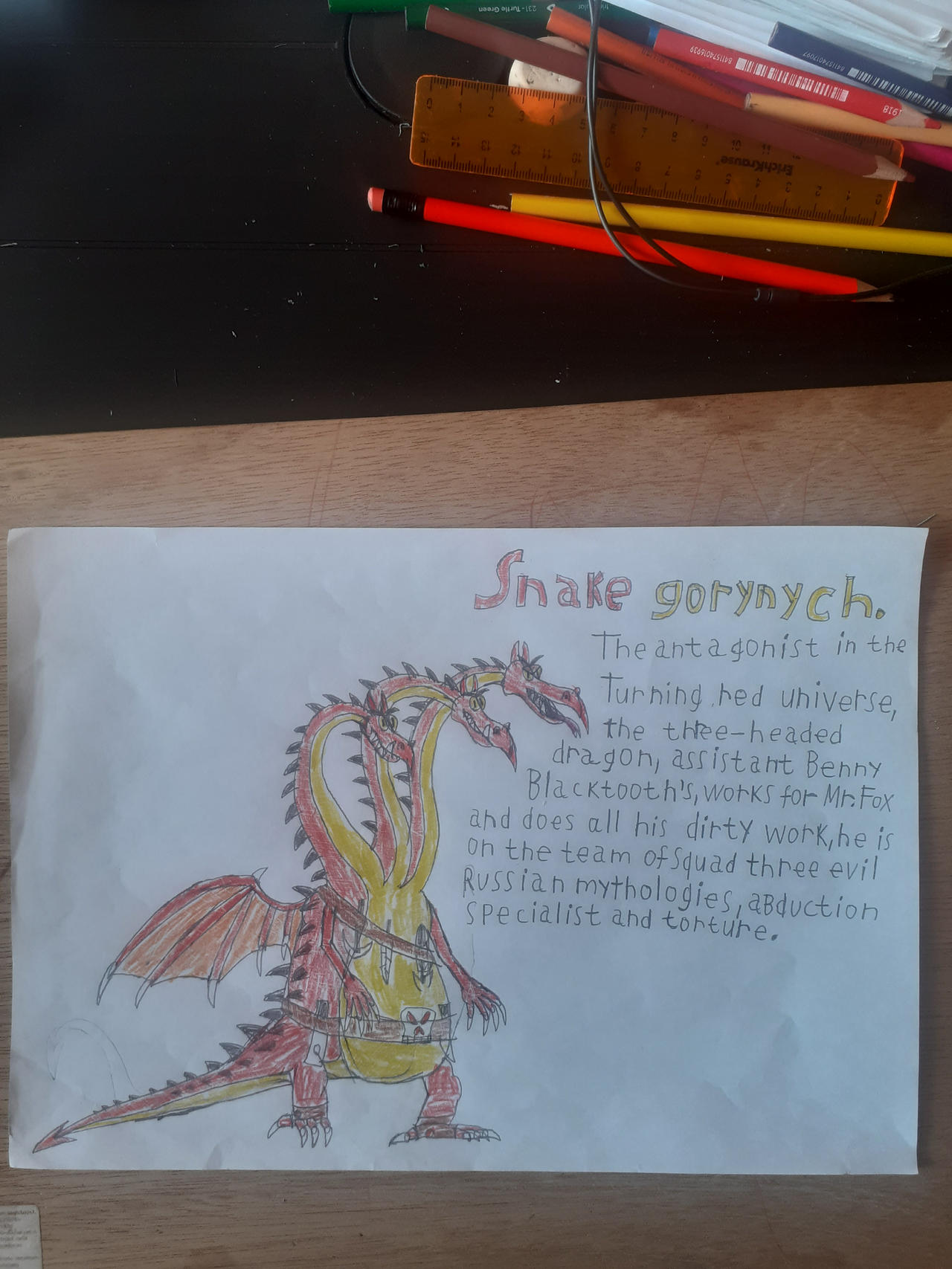 Turning red Villains Snake Gorynych . by Fox14062006 on DeviantArt