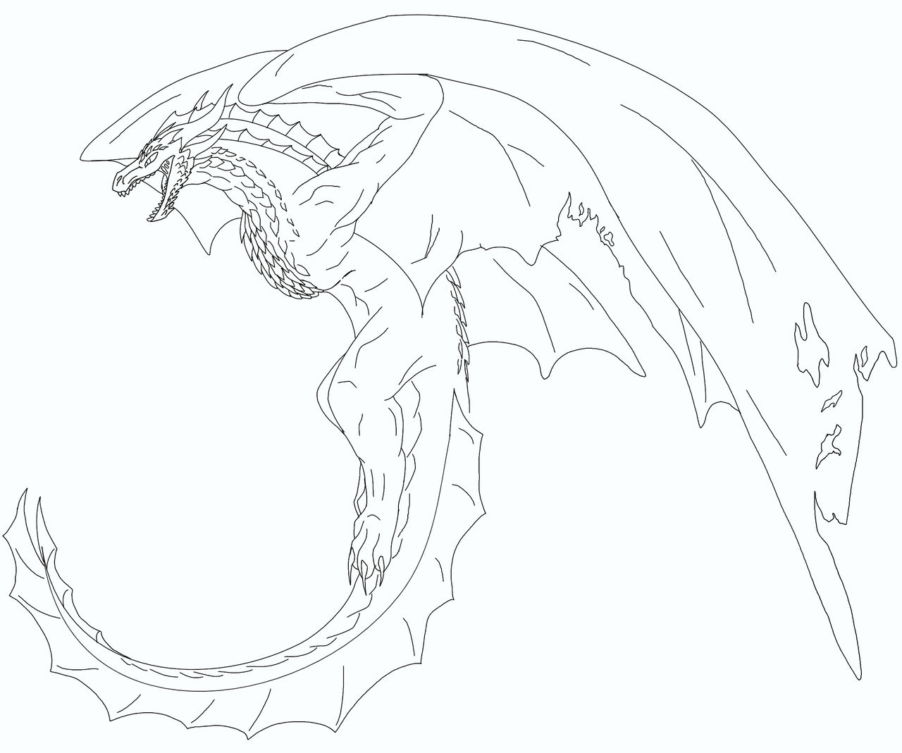 Dragon In Base GoT Dragon Base by FennecSways on DeviantArt