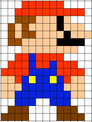Mario Pixel Art by Danyyer on DeviantArt