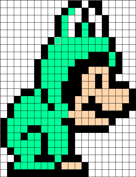 Frog Suit Mario Pixel Art By Danyyer On Deviantart