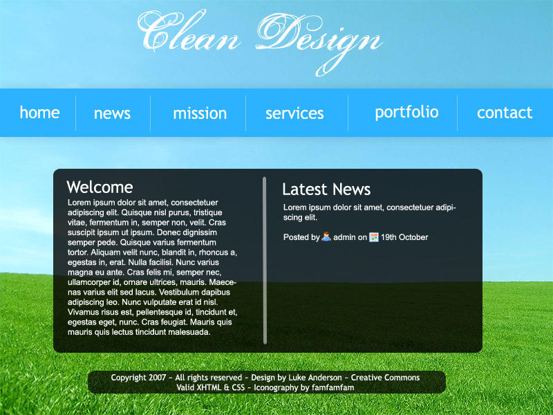 Clean Design by dt-design on DeviantArt