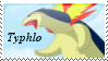 Typhlosion stamp