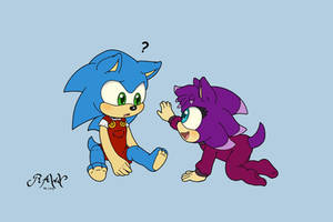 :Commission: Sonic and Kira