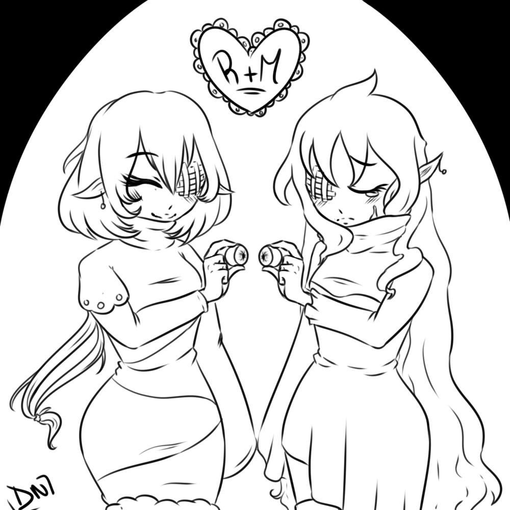 Rena x Marina (Ocs)