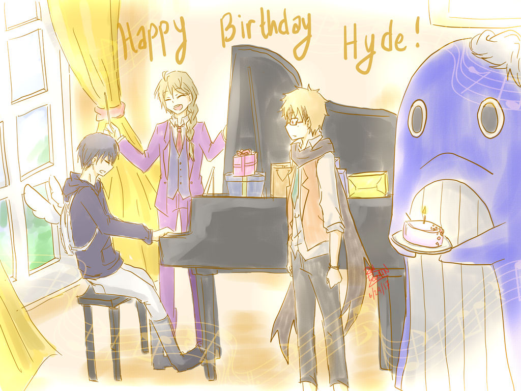 Servamp Happy Birthday Hyde 6 24 17 By Miacachan On Deviantart Servamp Happy Birthday Hyde 6 24 17 By Miacachan On Deviantart