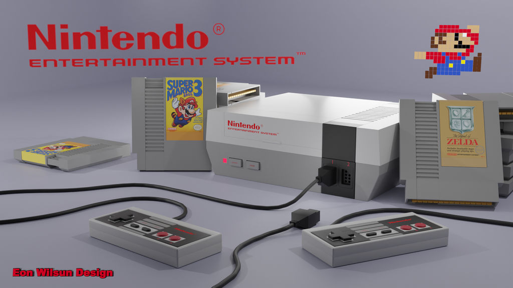 My Nintendo NES by Eon-Wilsun on DeviantArt