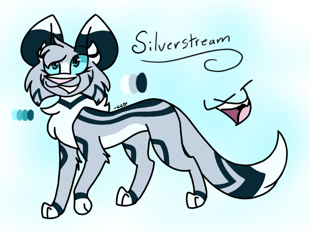 Silverstream Design! (Warrior Cats) by CherryPics101 on DeviantArt