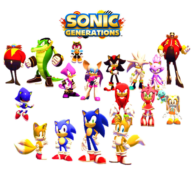 Sonic Generations Characters By 9029561 On DeviantArt sonic-generations-characters-by-9029561-on-deviantart