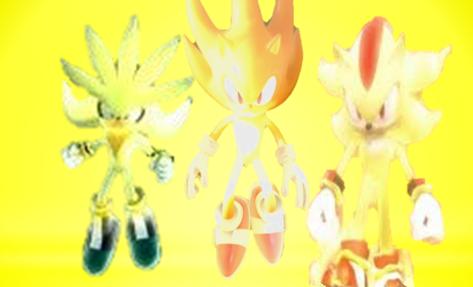 Super Sonic And Super Shadow Wallpapers - Wallpaper Cave