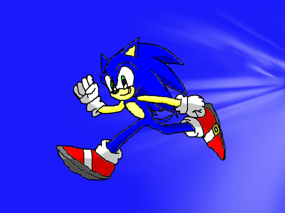 Modern Sonic Wallpaper by 9029561 on DeviantArt