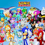 Sonic and Friends and Rivals Wallpaper