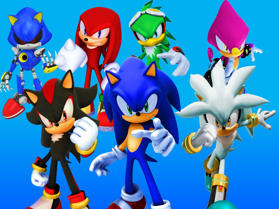 Sonic and his Rivals Wallpaper by 9029561 on DeviantArt