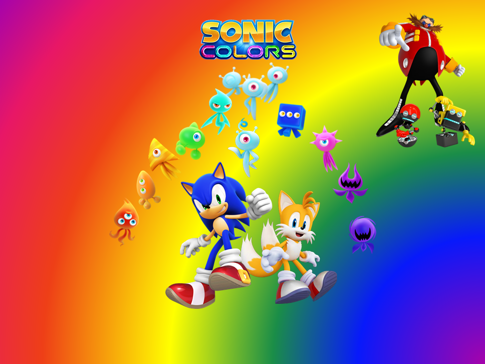 Sonic Colors Wallpaper V2 by 9029561 on DeviantArt