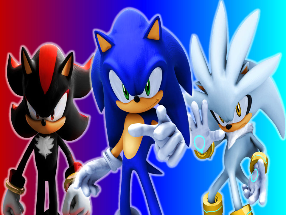 silver, sonic, shadow Picture #63441356