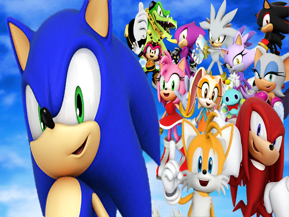 Modern Sonic Generations Wallpaper