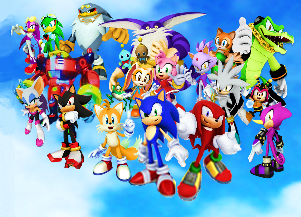 All Sonic Heroes Characters