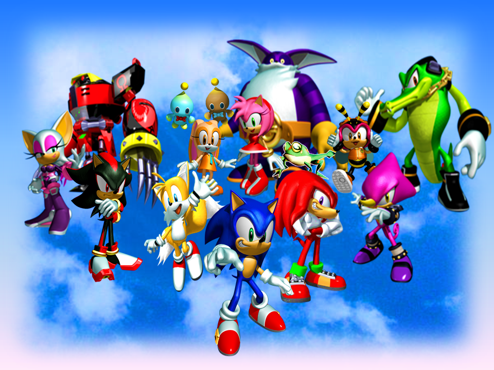 Render Yeah Were Sonic Heroes Sonicthehedgehog,Sonic Heroes Wallpaper By 90...