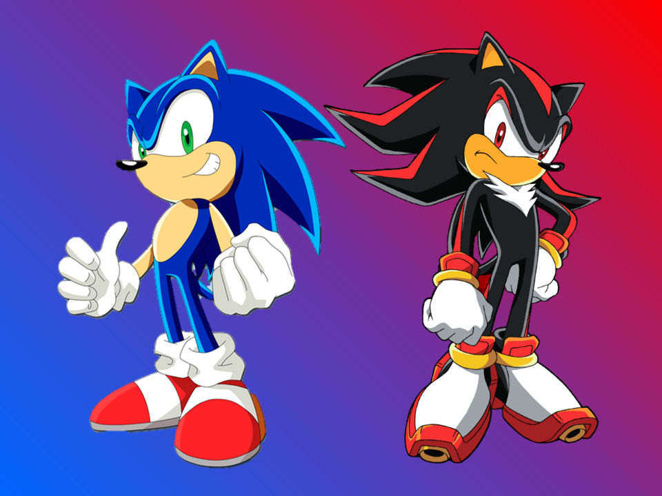 Sonic and Shadow (Rivals) by 9029561 on DeviantArt