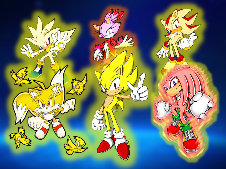 Sonic X (Sonic Super Sonic vs Shadow Super Shadow) by 9029561 on DeviantArt