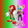 Knuckles and Rouge Riders Treasure Hunters