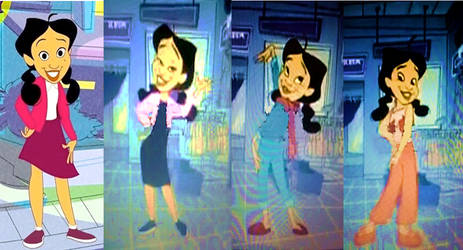 Penny Proud Same and Different Outfit