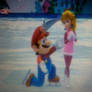 Mario and Peach Figure Skating Pairs 2