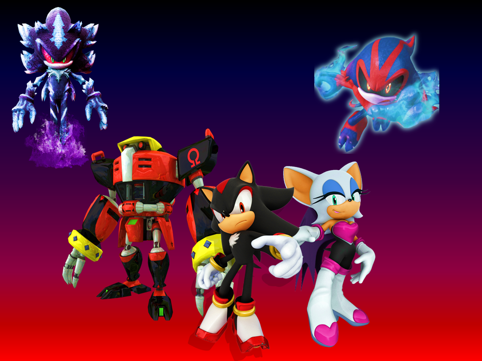 Sonic and friends or Team Dark by symbiote12345 on DeviantArt