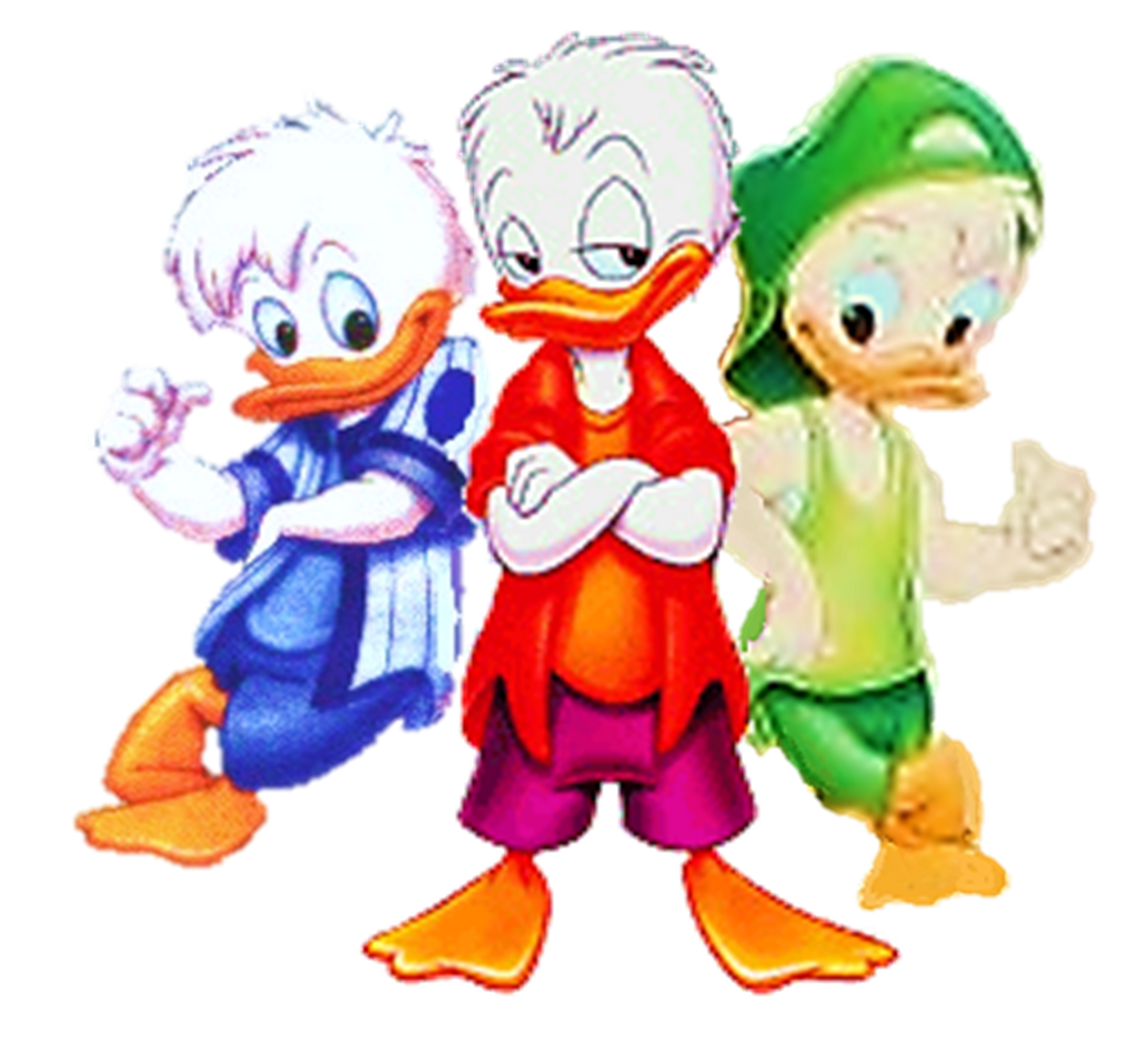 Huey Dewey And Louie Duck Quack Pack By 9029561 On Deviantart