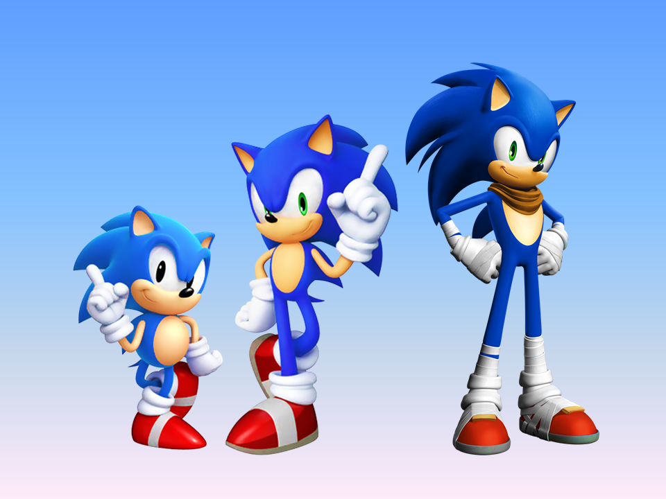 Sonic Generations - Classic, Modern and Boom by ClariceElizabeth on  DeviantArt