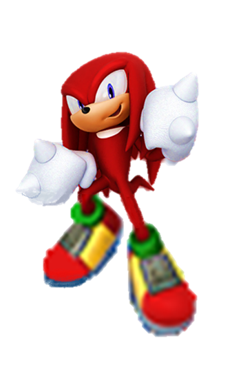 Knuckles the Echidna New Render By SEGA 2014