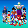 Dragon Ball Z Sonic and theirs Friends and Rivals