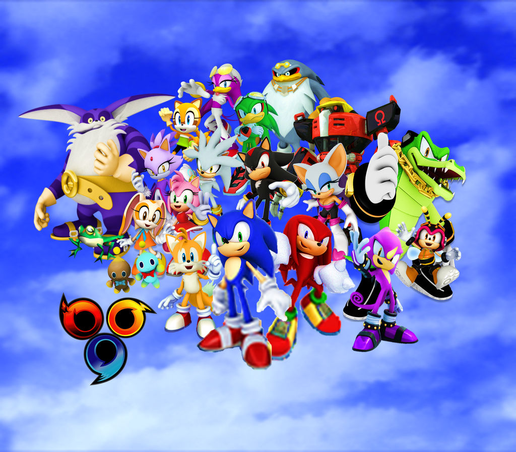 Sonic Heroes by spoonScribble on DeviantArt