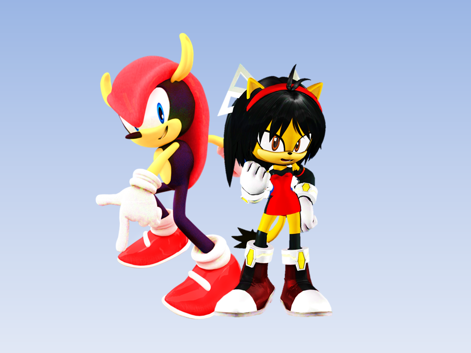 Speed Edit] Shadow, Rouge the Bat, Honey the Cat, Mighty the Armadillo Into  1 - Character Fusion 