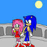 Sonic and Amy Rose Romantic Love,